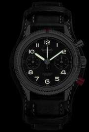 Zegarek Męski Mechaniczny Hanhart 417 ES 1954 Heritage Flyback 39mm H701.212-7010