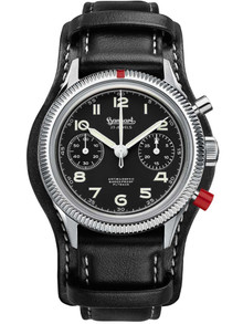 Zegarek Męski Mechaniczny Hanhart 417 ES 1954 Heritage Flyback 39mm H701.212-7010