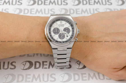 Citizen Super Titanium Chronograph Eco-Drive CA4610-85A Zegarek Męski 