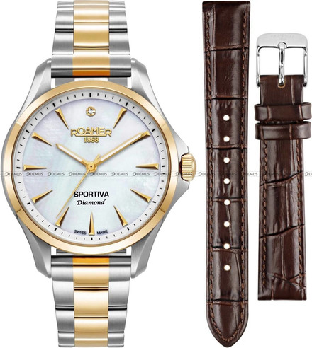 Zegarek Damski Roamer Sportiva Diamond 865847 47 20 50