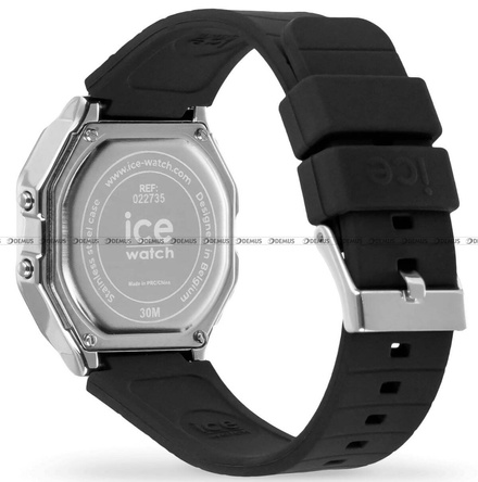 Ice-Watch - Ice Digit Retro - Black Silver 022735 S Zegarek Damski