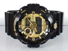Zegarek Męski G-SHOCK NO COMPLY BLACK AND GOLD GA-710GB 1AER