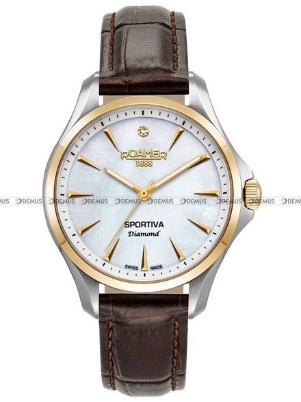 Zegarek Damski Roamer Sportiva Diamond 865847 47 20 50