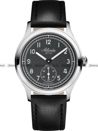 Zegarek Męski Atlantic Worldmaster Heritage Military 1951 53760.41.63 - Dodatkowy pasek w zestawie