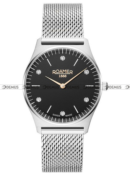 Zegarek Damski Roamer Elements Crystal Ladies 650815 41 60 90
