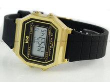 Ice-Watch - Ice Digit Retro - Black Gold 022064 S Zegarek Damski