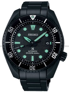 Seiko Prospex Sea Sumo Diver Black Series "Night Vision" SPB433J1 Zegarek Męski - Limitowana Edycja