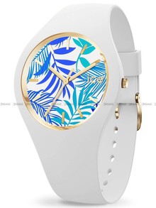 Zegarek Damski Ice-Watch - Ice Flower Turquoise Leaves 020517 M