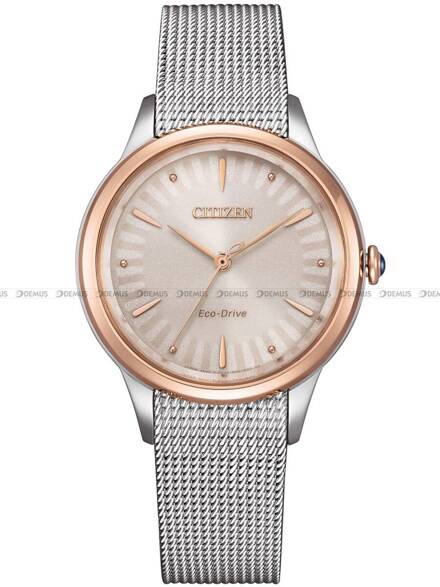 Citizen Gerberain Full Blossom Eco-Drive EM1156-80X Zegarek Damski