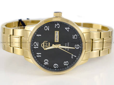 FujiTime M7133Q-Gold-Black Zegarek Męski