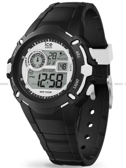 Ice-Watch - ICE Digit Explorer Black White 023265 S Zegarek Dziecięcy