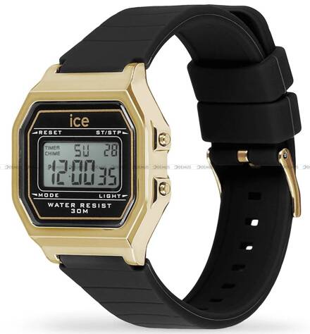 Ice-Watch - Ice Digit Retro - Black Gold 022064 S Zegarek Damski