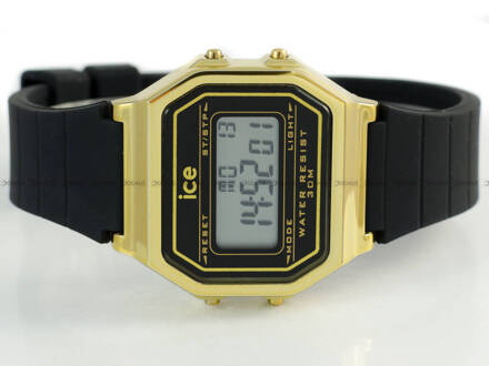 Ice-Watch - Ice Digit Retro - Black Gold 022064 S Zegarek Damski