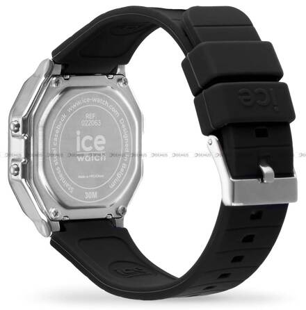 Ice-Watch - Ice Digit Retro - Black Silver 022063 S Zegarek Damski