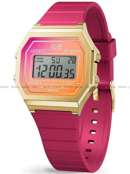 Ice-Watch - Ice Digit Retro - Fuschia Sunkissed 022719 S Zegarek Damski