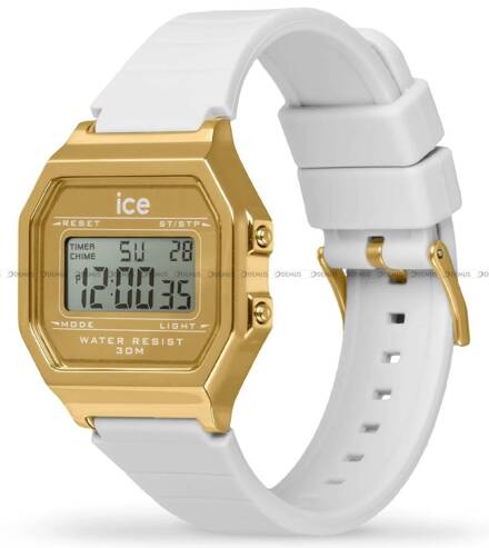 Ice-Watch - Ice Digit Retro - White Gold 022733 S Zegarek Damski