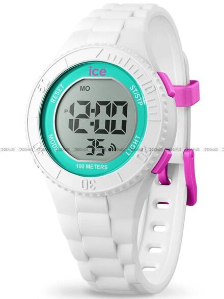 Ice-Watch - Ice Digit White Turquoise 021270 S Zegarek Dziecięcy