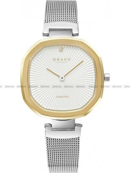 Obaku Brilliant Gold Steel V277LXFIMC Zegarek Damski