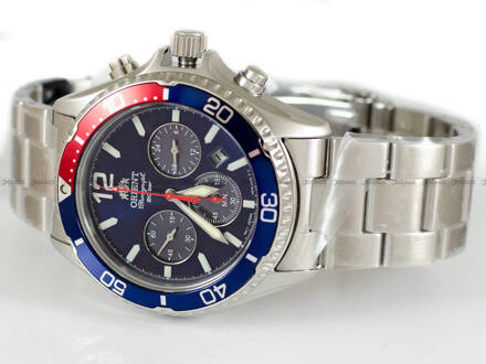 Orient Mako Solar Chronograph RA-TX0201L10B Zegarek Męski 