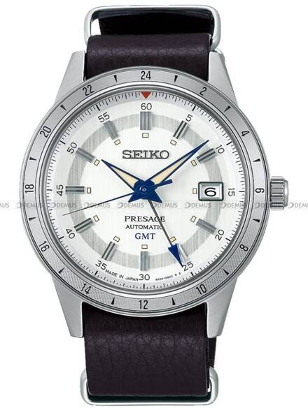 Seiko Presage GMT Style 60's 110th Anniversary "Laurel" GMT SSK015J1 Zegarek Męski - Limitowana Edycja