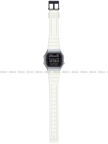 Zegarek CASIO Vintage Digital Transparent A168XES 1BEF