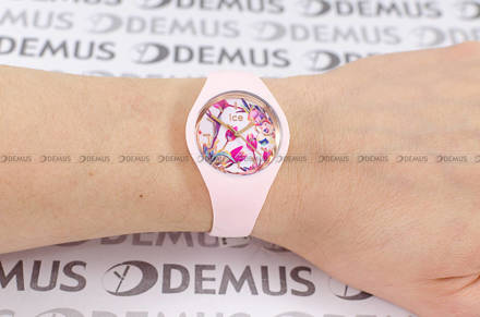 Zegarek Damski Ice-Watch - Ice Flower Lady Pink 019213 S