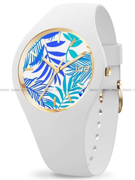 Zegarek Damski Ice-Watch - Ice Flower Turquoise Leaves 020517 M