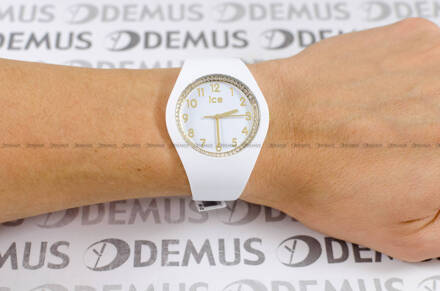 Zegarek Damski Ice-Watch -  White Crystal Numbers 021048 M