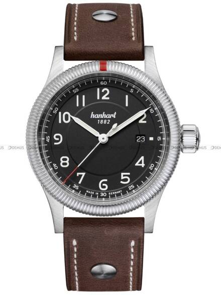 Zegarek Męski Automatyczny Hanhart PIONEER One Black 42 mm 762.210-0110