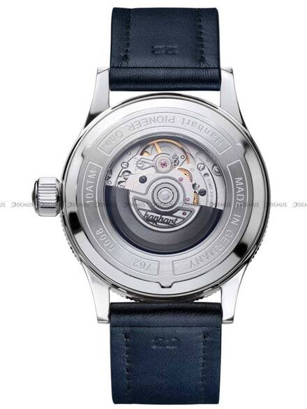 Zegarek Męski Automatyczny Hanhart PIONEER One Blue 42 mm