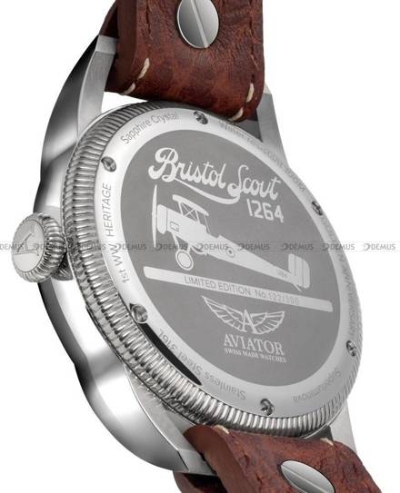 Zegarek Męski Aviator Bristol Scout V.3.18.0.161.4 - Limitowana edycja