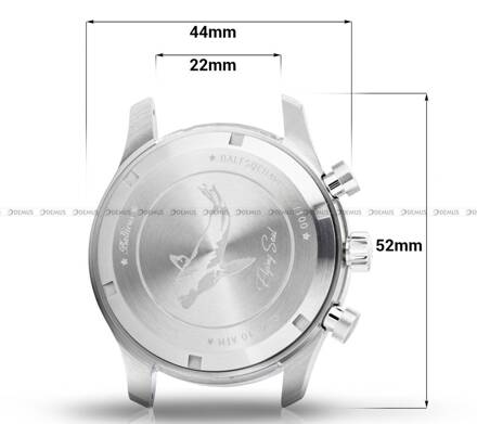 Zegarek Męski Balticus Flying Seal BALFSQCHAVE - Limitowana Edycja 100 sztuk  - dodatkowy pasek w zestawie