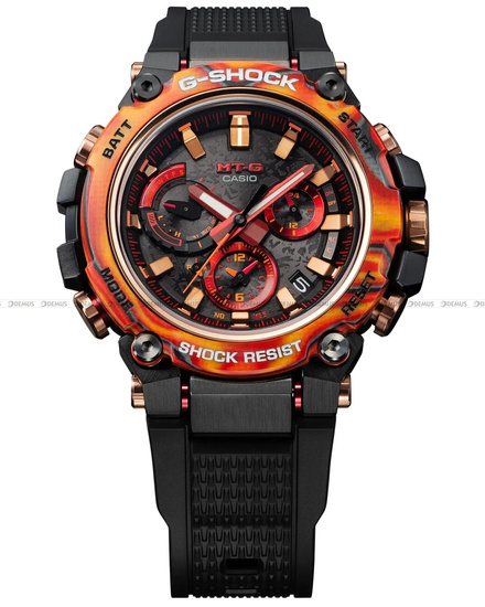 Zegarek Męski G-SHOCK 40th Anniversary Flare Red MTG B3000FR 1AER - Limitowana Edycja