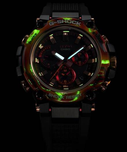 Zegarek Męski G-SHOCK 40th Anniversary Flare Red MTG B3000FR 1AER - Limitowana Edycja