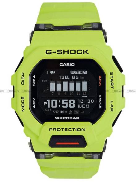 Zegarek Męski G-SHOCK G-SQUAD Bluetooth GBD 200 9ER