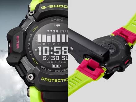 Zegarek Męski G-SHOCK G-SQUAD GPS Heart Rate Monitor Bluetooth GBD H2000 1A9ER