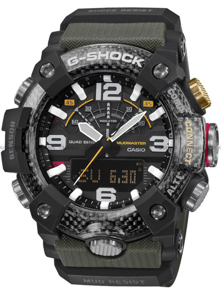 Zegarek Męski G-SHOCK MUDMASTER Bluetooth GG B100 1A3ER