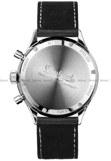 Zegarek Męski Mechaniczny Hanhart 417 ES 42 mm