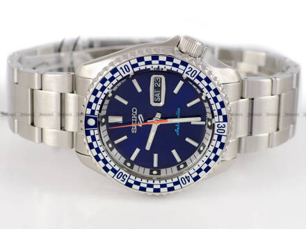 Zegarek Męski Seiko Automatic 5 Sports Checker Flag SRPK65K1 - Special Edition