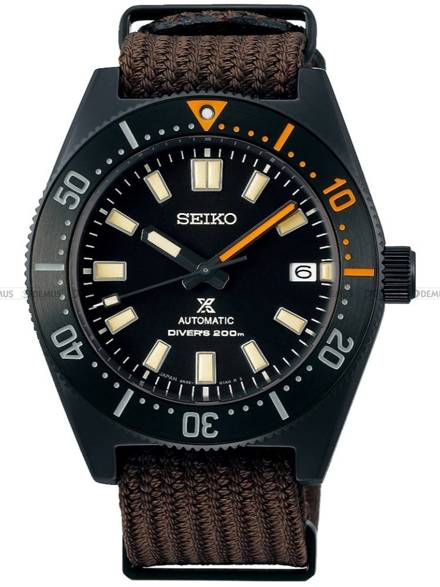 Zegarek Męski Seiko Prospex Black Series 1965 Diver’s Modern Re-interpretation SPB253J1 - Limitowana Edycja - Dodatkowy pasek w zestawie