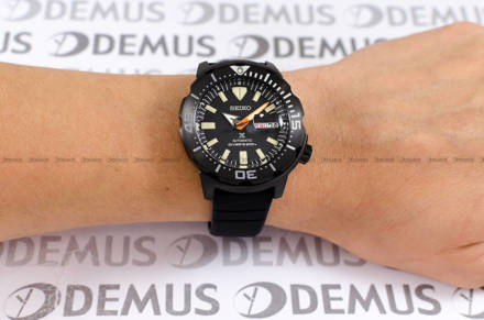 Zegarek Męski Seiko Prospex Black Series Monster Automatic Diver SRPH13K1 - Limitowana Edycja