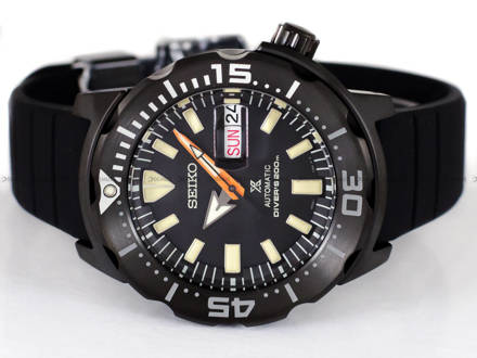 Zegarek Męski Seiko Prospex Black Series Monster Automatic Diver SRPH13K1 - Limitowana Edycja