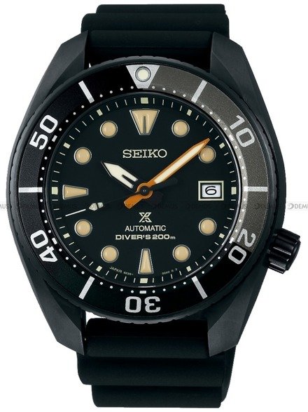 Zegarek Męski Seiko Prospex Diver The Black Series Limited Edition SPB125J1