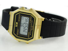 Ice-Watch - Ice Digit Retro - Black Gold 022064 S Zegarek Damski