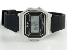 Ice-Watch - Ice Digit Retro - Black Silver 022063 S Zegarek Damski