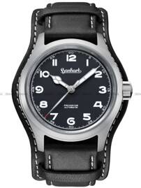 Zegarek Męski Automatyczny Hanhart PIONEER Preventor HD12 Black 39 mm 792.810-7010