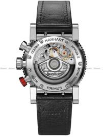 Zegarek Męski Automatyczny Hanhart PRIMUS Racer Black 44 mm 741.210-0020