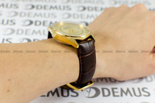 Zegarek szwajcarski pozłacany Adriatica automatyczny A8142.1251A
